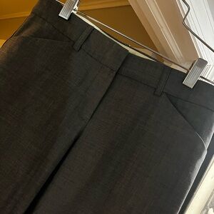 Theory Dark Gray Boot Cut Pants